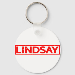 Lindsay Briefmarke Schlüsselanhänger