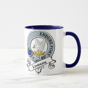 Lindsay-Clan-Abzeichen Tasse