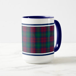 Lindsay Clan Tartan Tasse