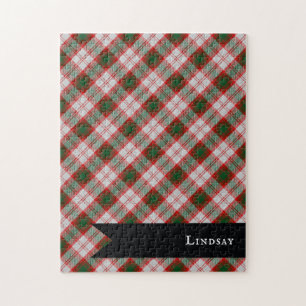 Lindsay Dress Clan Tartan Kariertes Muster