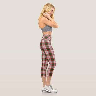 Lindsay Dress Clan Tartan Kariertes Muster Capri Leggings