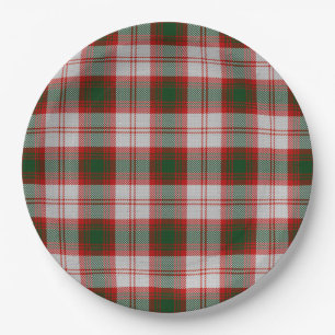 Lindsay Dress Tartan Pappteller