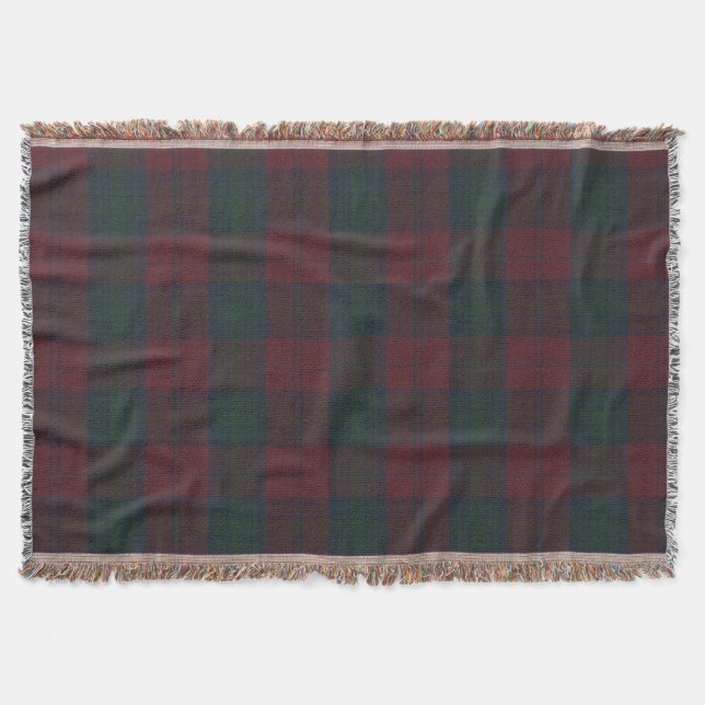 Lindsay M Original Scottish Tartan Decke (Vorderseite)