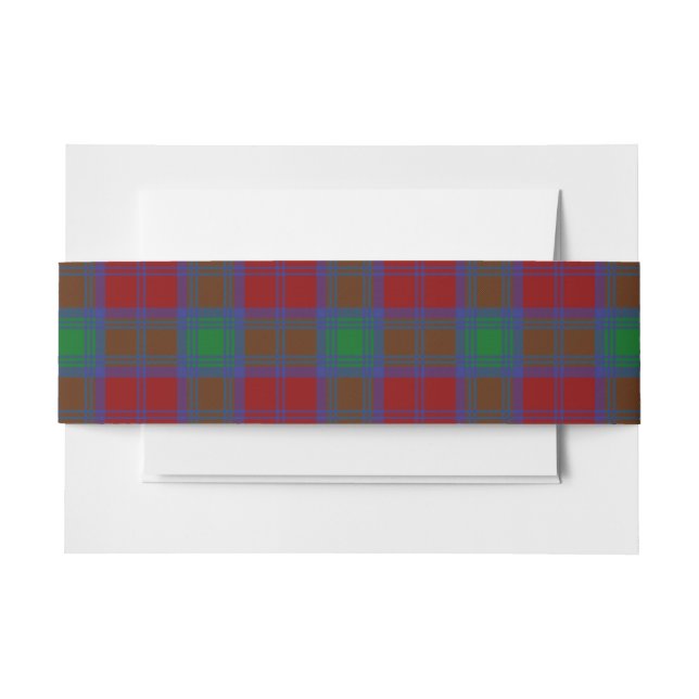 Lindsay Scottish Tartan Belly Band (Vorderseite Beispiel)