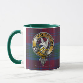Lindsay Tartan & Abzeichen Tasse
