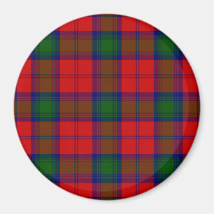 Lindsay tartan red green kariert magnet