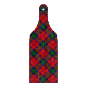 Lindsay tartan red green kariert schneidebrett