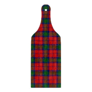 Lindsay tartan red green kariert schneidebrett