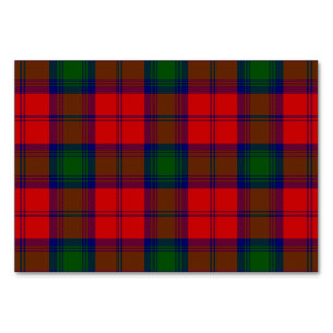 Lindsay tartan red green kariert tischnummer