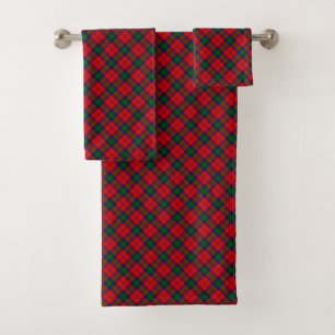 Lindsay tartan rouge vert plaid