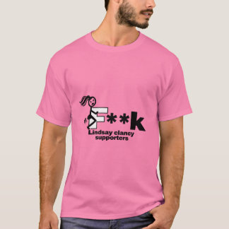 Lindsay Unterstützt T-Shirt