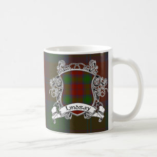 Lindsaytartan-Schild Kaffeetasse