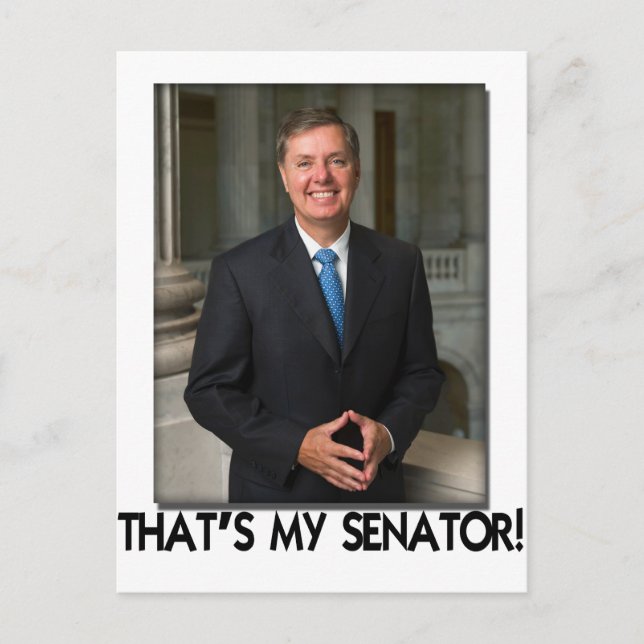 Lindsey Graham, das ist mein Senator! Postkarte (Vorderseite)