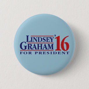 Lindsey Graham für Präsidenten Button