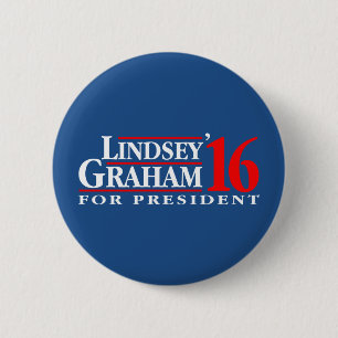 Lindsey Graham für Präsidenten Button