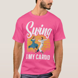 Lindy-Hop-Tänzer Swing-Tanz-Paar Swing-Tanz T-Shirt