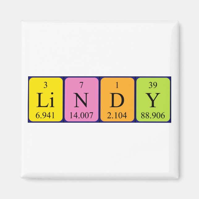 Lindy Periodenmagnet Magnet (Vorne)