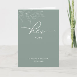 Line Art Foliing Sage Sa Carte Vows