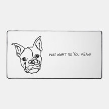 Line Art Frenchie : Votre texte Customisé ici