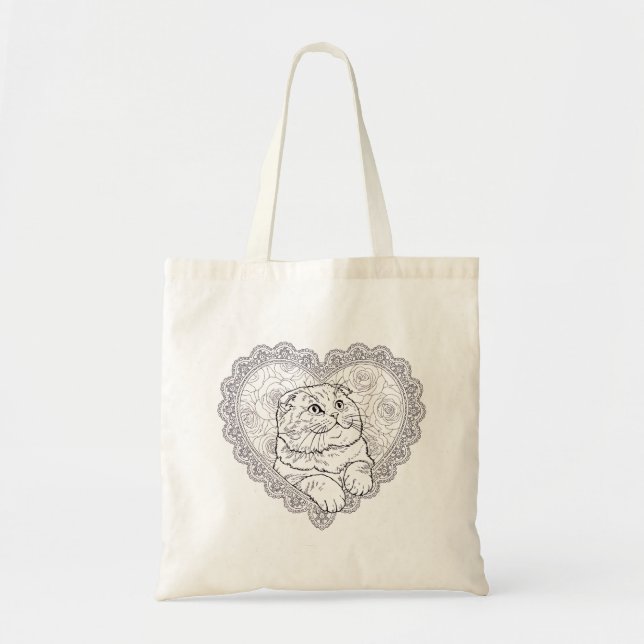 Line Art Ritual Collection tote bag  Tragetasche (Vorne)
