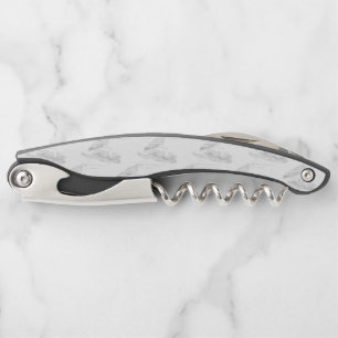 Line Art, Seashell, Harp Corkschraube Kellnermesser