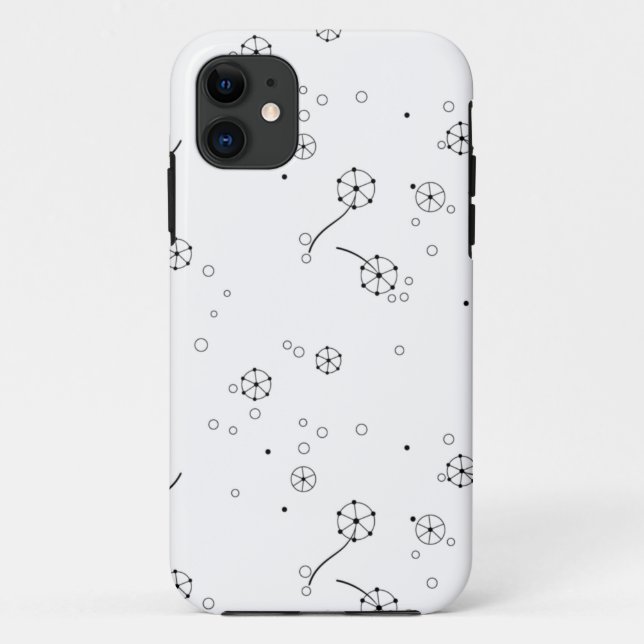 Line Art, Star Dust Case-Mate iPhone Hülle (Rückseite)