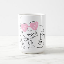 Line Art Tasse