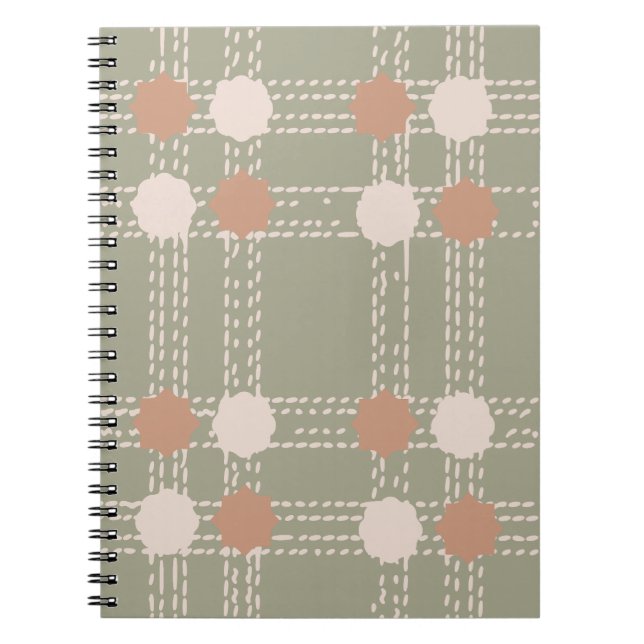 Line & Circle Notebook Notizblock (Vorderseite)