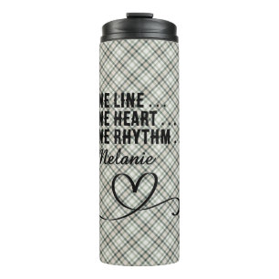 Line Dance Country Western Thermobecher Thermosbecher