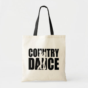 Line Dance Cowboy Stiefel Cowgirl Hut Country-Musi Tragetasche
