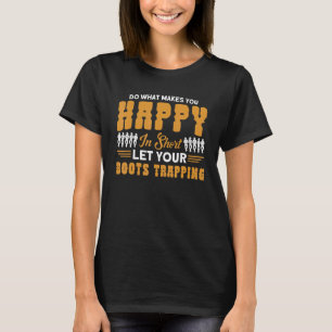 Line Dance macht, was Sie glücklich macht, Western T-Shirt