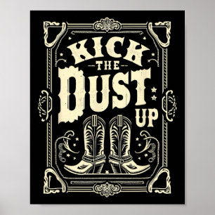 Line Dance tanzt Staubtanz Poster