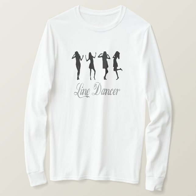 Line Dancer T-Shirt (Design vorne)