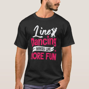 Line-Dancing-Interpret choreografierter Gruppentan T-Shirt