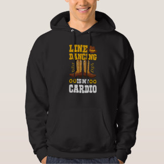 Line Dancing ist mein Cardio Line Tänzer Hoodie