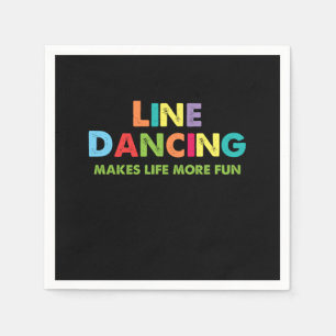 Line Dancing macht Leben mehr Spaß beim Country Da Serviette