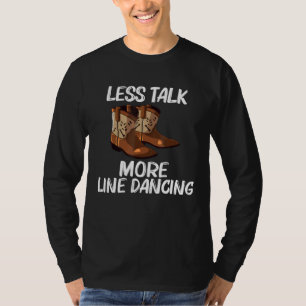 Line Dancing Men Women Country Line Tanz Rodeo T-Shirt