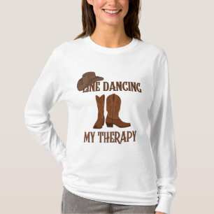 Line Dancing My Therapy T - Shirt