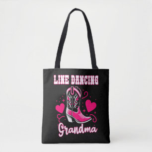 Line Dancing Oma Geschenk Tasche