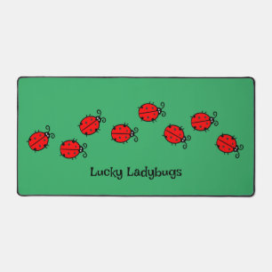 Line of Lady Bugs Design Desk Mat Schreibtischunterlage