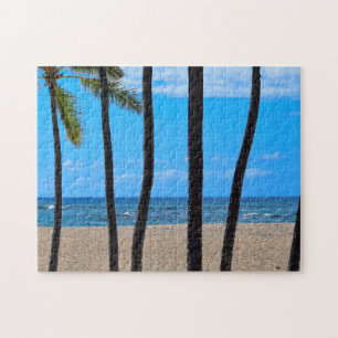 Line of Palms - Strand - Ocean Puzzle