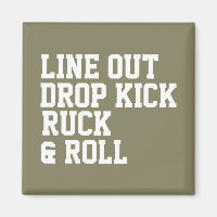 Line Out Drop Kick Ruck und Roll