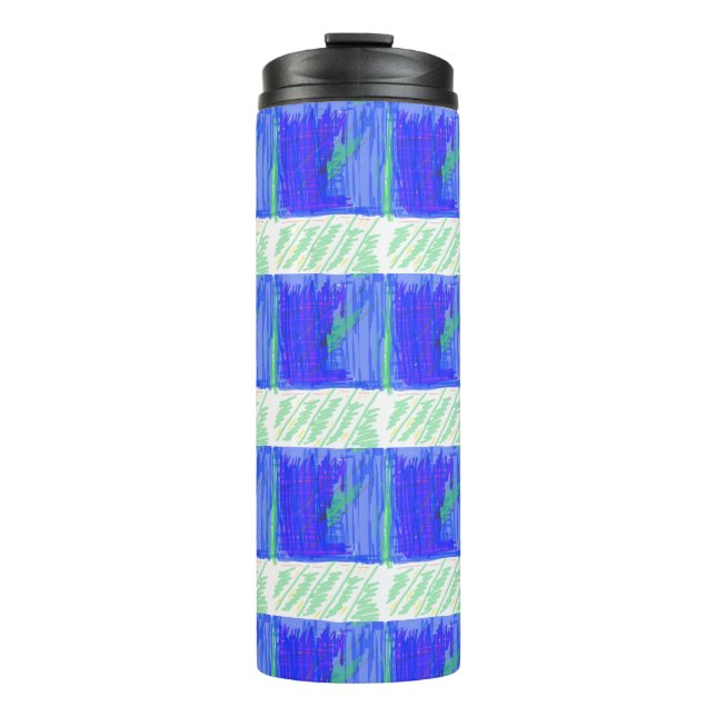 Line Tempest Noise auf A Thermosbecher (Vorderseite)