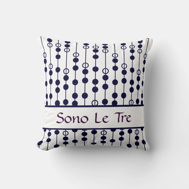 Linear Dot #2 @ SonoLeTre Kissen (Vorderseite)