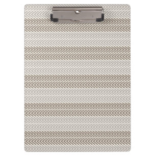 Linear Focus Taupe Gray Klemmbrett
