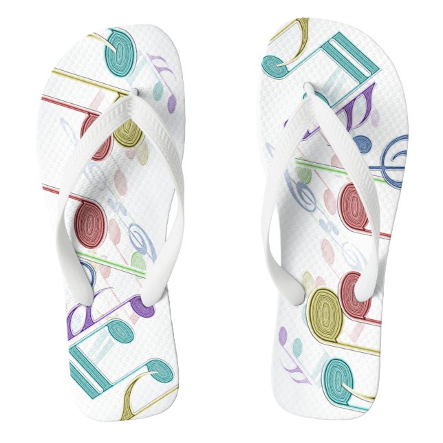Linear Multicolor Flip Flops (Fußbett)