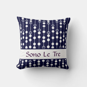 Linear Punkt #1 @ SonoLeTre mit Monogramm Kissen