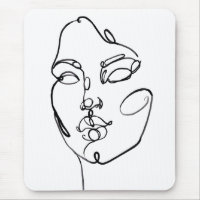 Lineare Gedanken - Gesichter