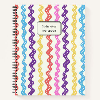 Lineas multicolores notizbuch
