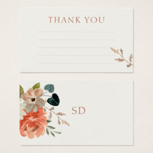 Lined Floral Wedding Vielen Dank Ihr Hinweis Einsc